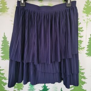 Banana Republic Tiered Pleaded Skirt.
